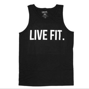 LVFT Black Unisex Muscle Tank